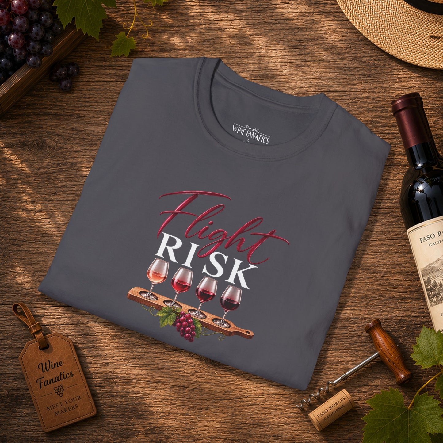 Flight Risk  Crewneck Tee
