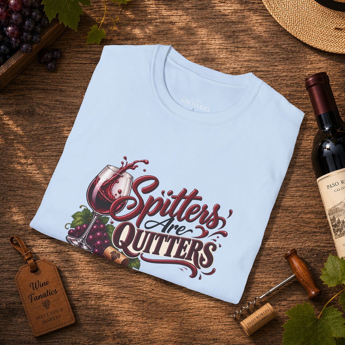 Spitters Are Quitters Crewneck T-Shirt