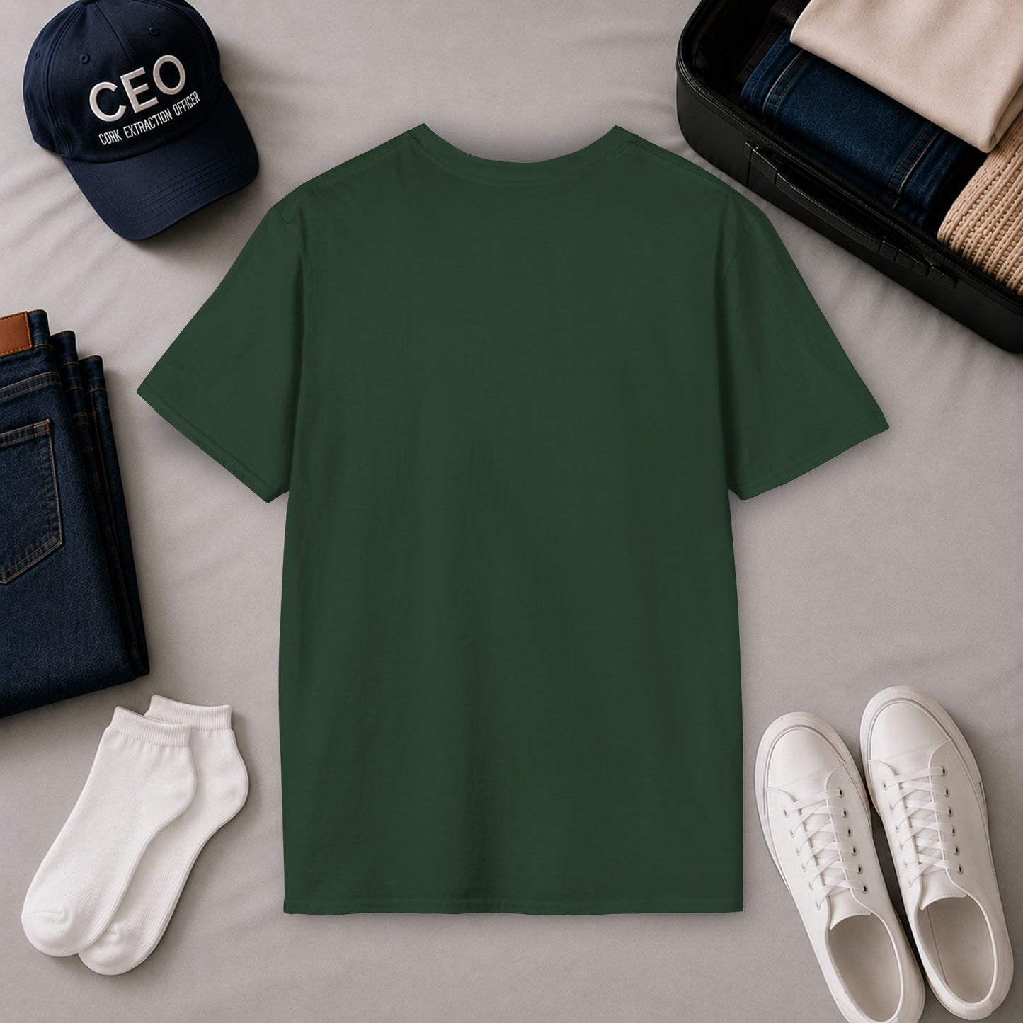 Flight Risk  Crewneck Tee