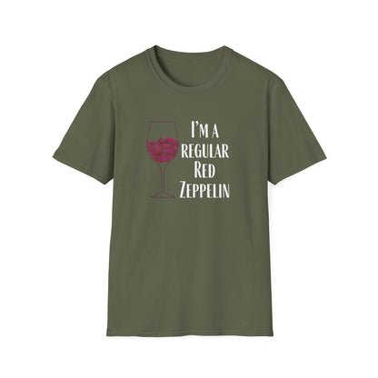 I'm A Regular Red Zeppelin Unisex Softstyle T-Shirt