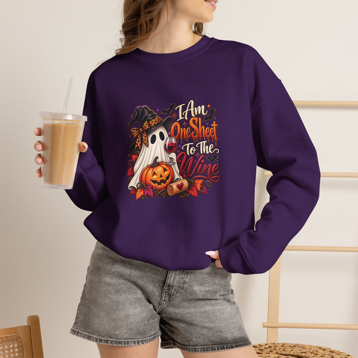 I Am One Sheet To The Wine Sweatshirt