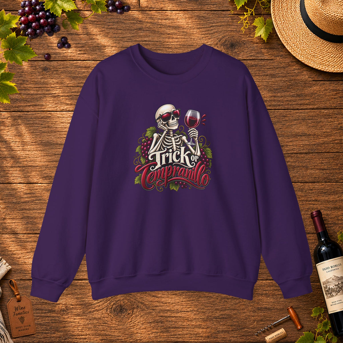 Trick Or Tempranillo Sweatshirt