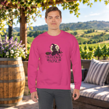 Witch Way To The Wine Sweatshirt