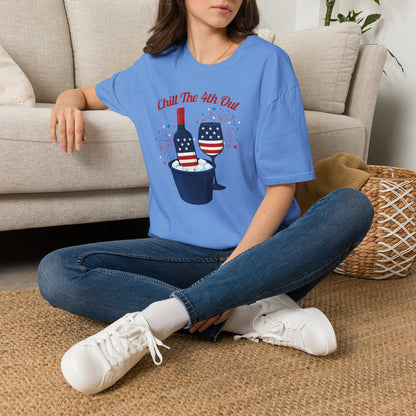 Chill The 4th Out Unisex Softstyle T-Shirt