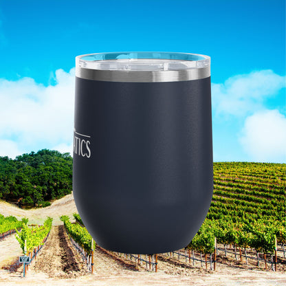 Paso Robles Wine Fanatics Logo 12oz Wine Tumbler