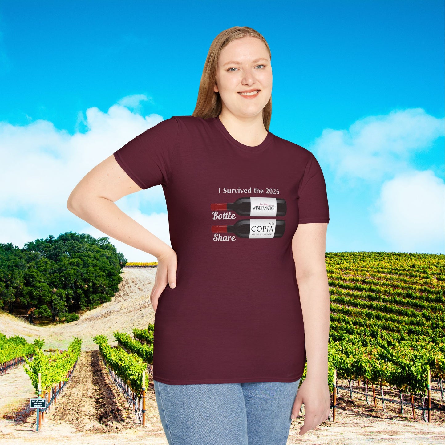 PRWF 2026 Bottle Share Unisex Softstyle T-Shirt