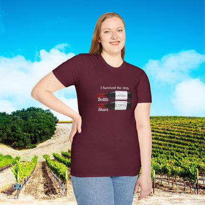 PRWF 2026 Bottle Share Unisex Softstyle T-Shirt