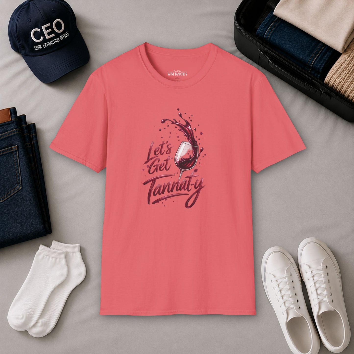 Let's Get Tannat-y  Crewneck Tee
