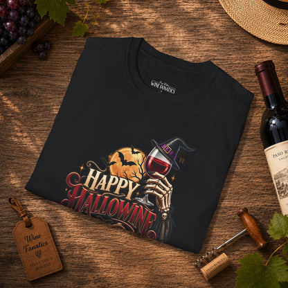Happy Hallowine Crewneck T-Shirt