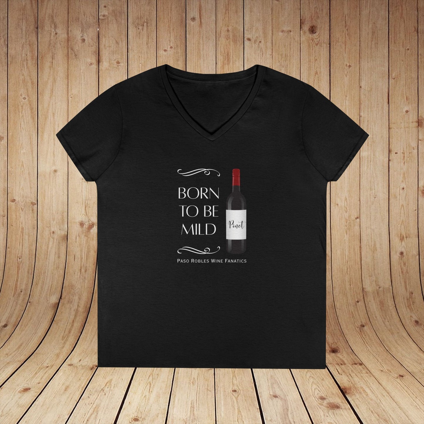 Born To Be Mild ladies V-Neck Tee