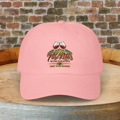 A Toast To Paso Robles Wine Fanatics (Light) Embroidered Cap