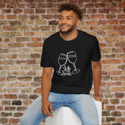 Rise & Wine Crewneck Tee