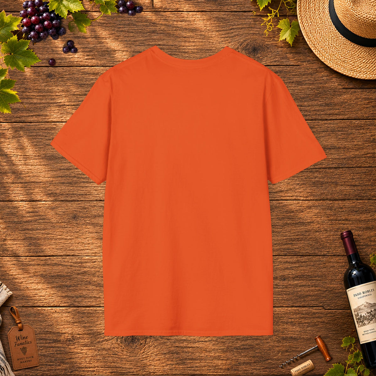 I Am One Sheet To The Wine Unisex Softstyle T-Shirt