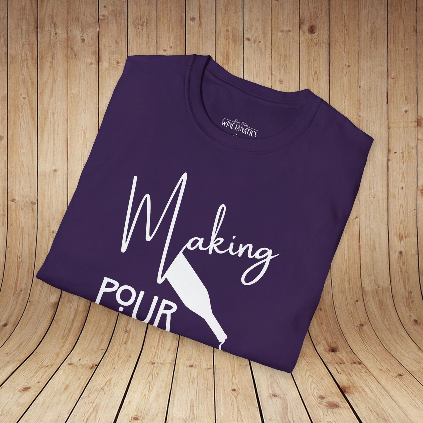 Sonoma County - Making Pour Decisions Unisex Softstyle Tee
