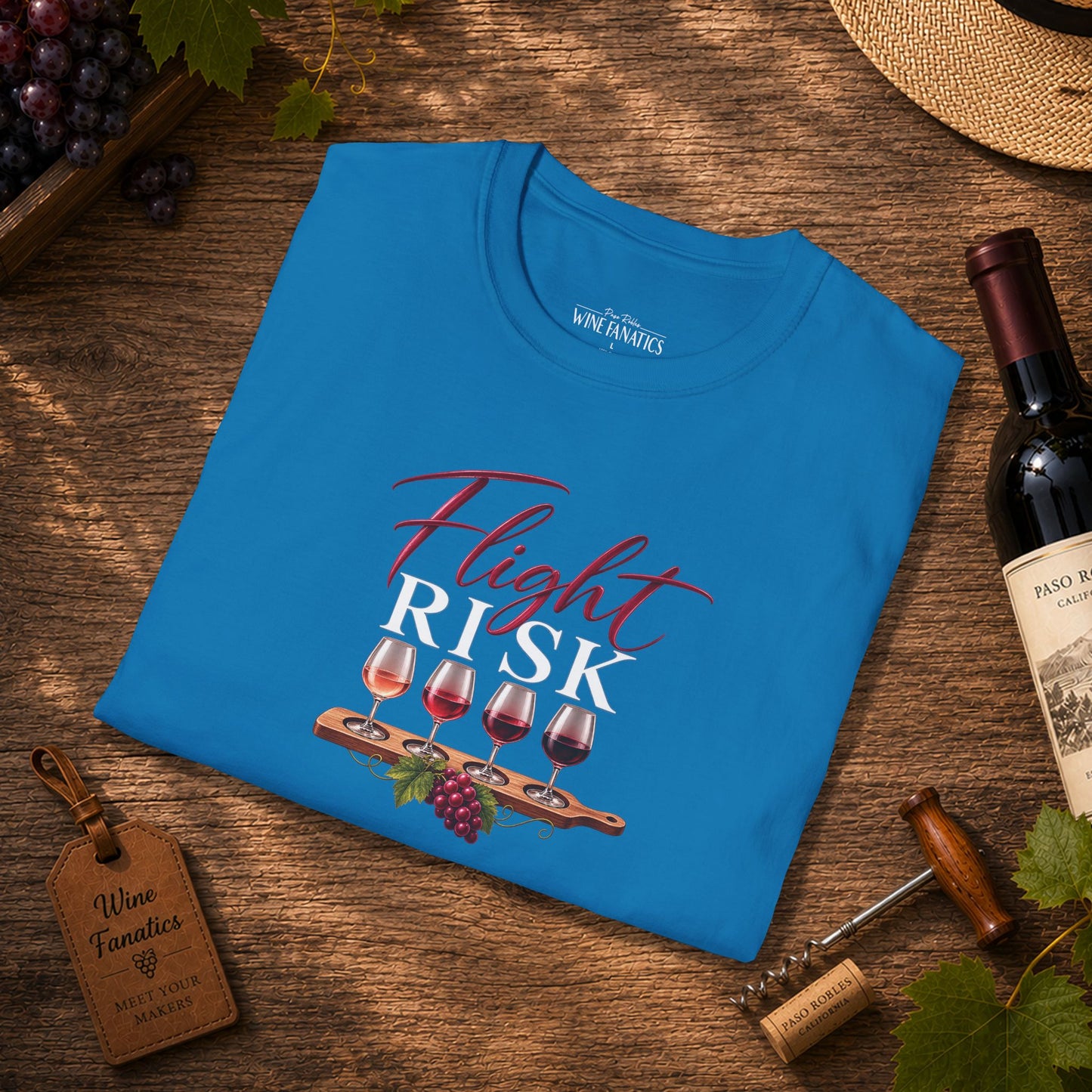 Flight Risk  Crewneck Tee