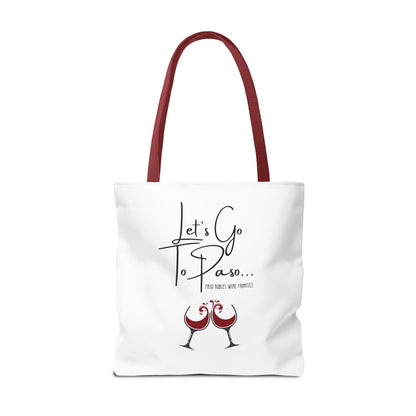 Paso Robles Wine Fanatics Tote Bag -   Logo Design