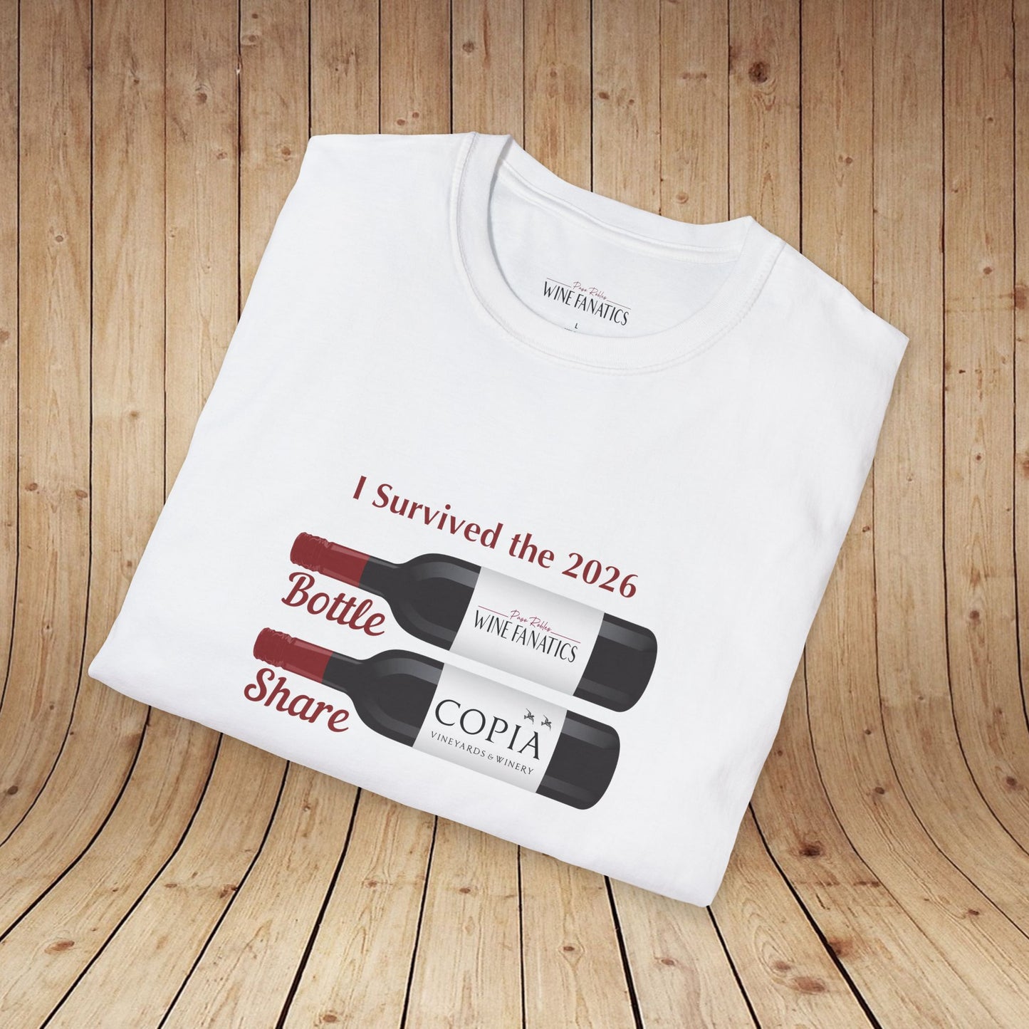 PRWF 2026 Bottle Share Unisex Softstyle T-Shirt