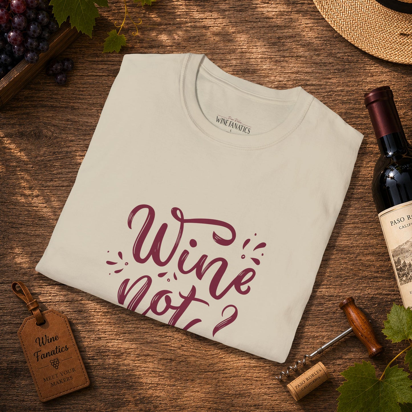 Wine Not? Crewneck Tee