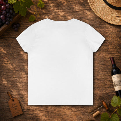 Oh Sip It's A Girl's Trip Personalized Ladies V-Neck Tee