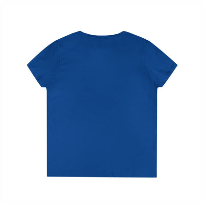 Paso Robles Wine Fanatics Logo Ladies V-Neck Tee