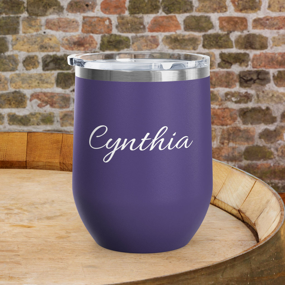 Drunk Wives Matter Personalized 12oz Wine Tumbler