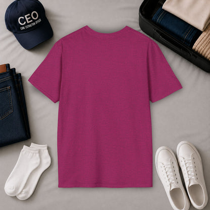 Peace, Love & Wine Crewneck Tee