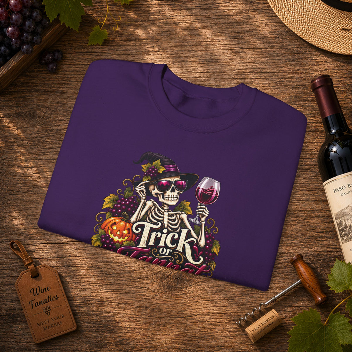 Trick Or Tannat Sweatshirt