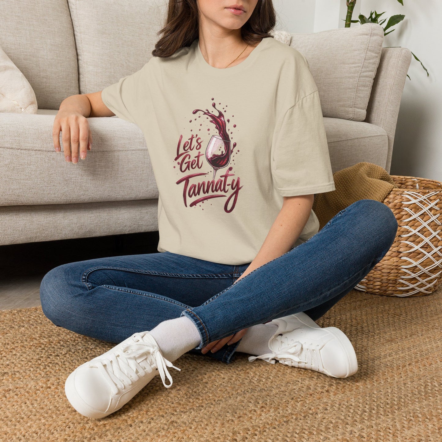 Let's Get Tannat-y  Crewneck Tee