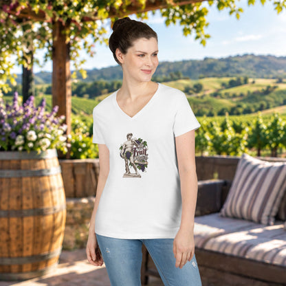 The Fruit Matters In Paso Robles Ladies V-Neck T-Shirt