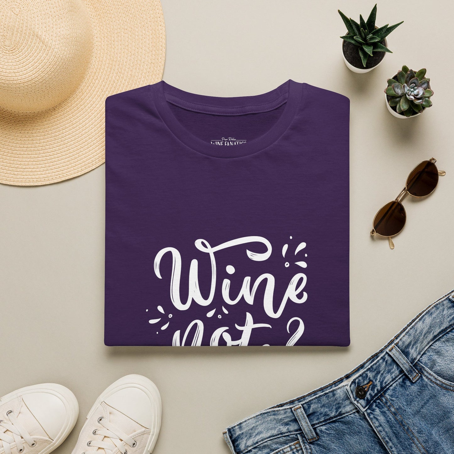 Wine Not? Crewneck Tee
