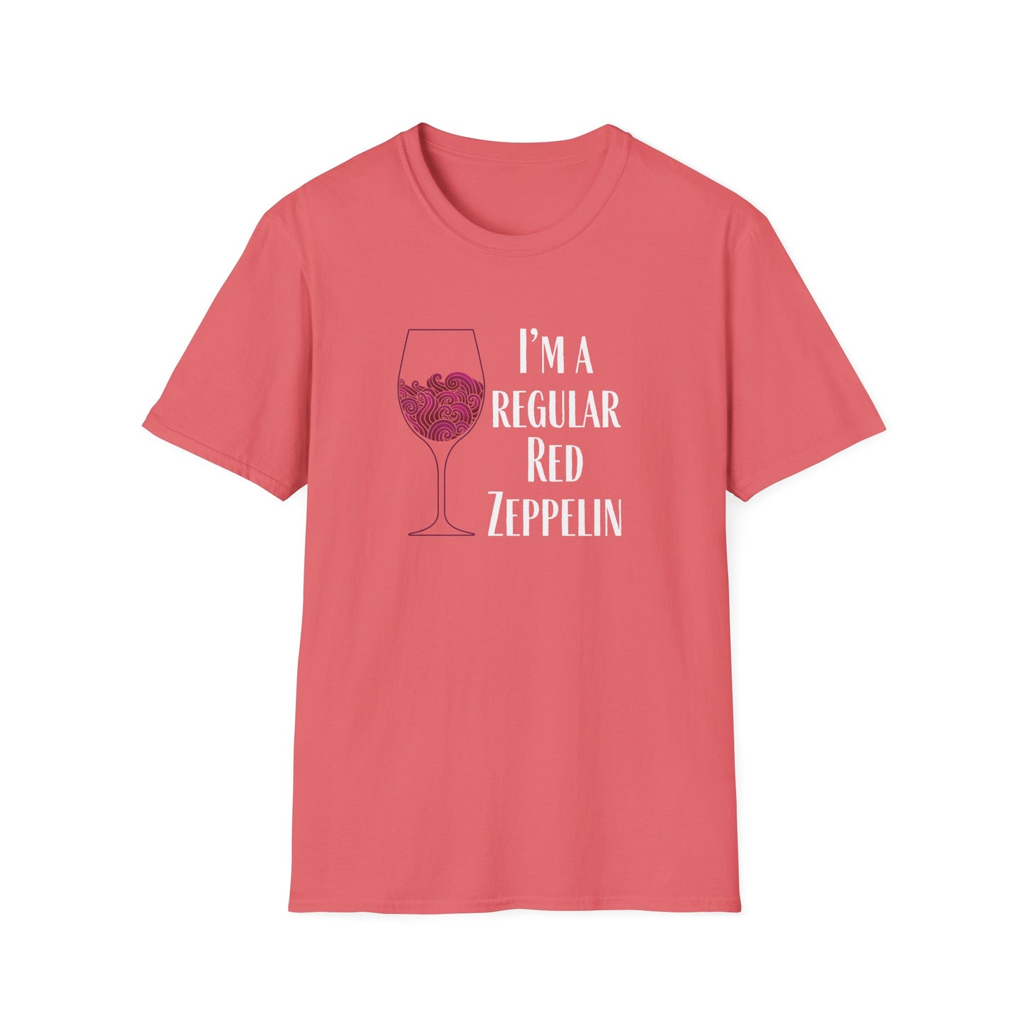 I'm A Regular Red Zeppelin Unisex Softstyle T-Shirt