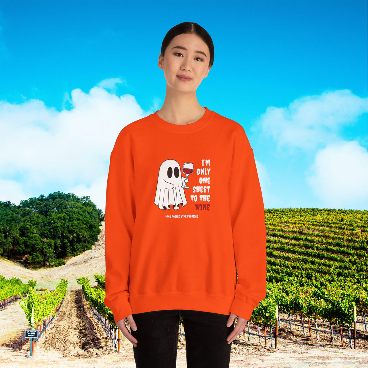One Sheet To The Wine Sweatshirt