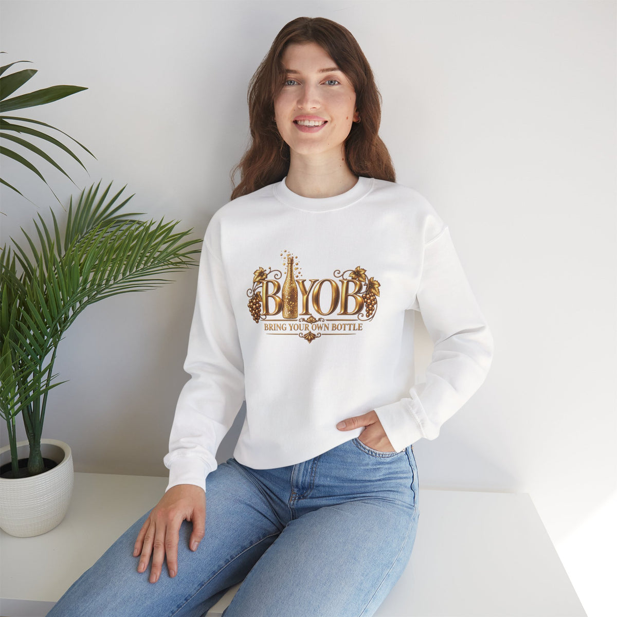 BYOB Bring Your Own Bottle Sweatshirt
