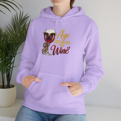 Age Gets Better With Wine Hoodie