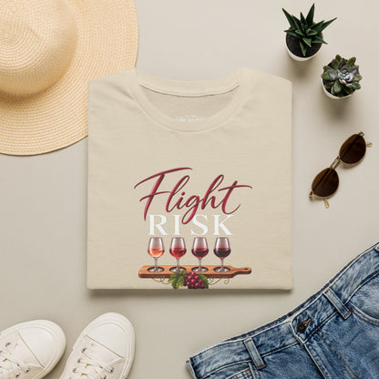 Flight Risk  Crewneck Tee