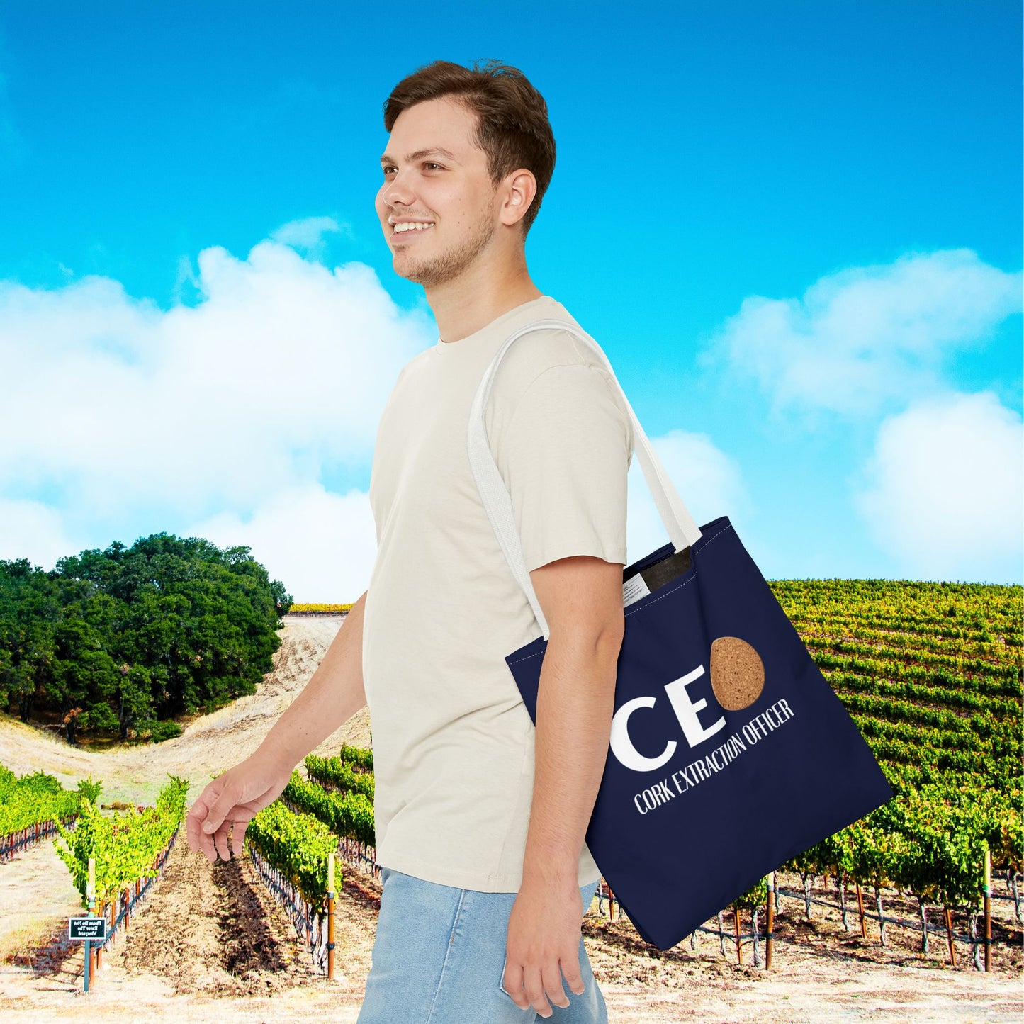 CEO - Cork Extraction Officer Personalized Tote Bag