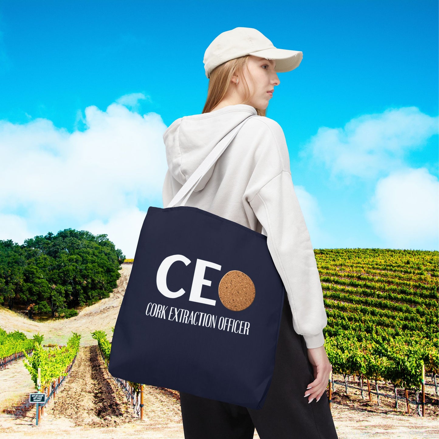 CEO - Cork Extraction Officer Personalized Tote Bag