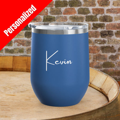 Making Pour Decisions in Sonoma County, CA Personalized 12oz Wine Tumbler