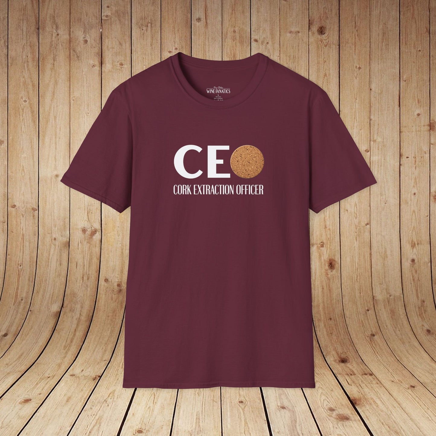 CEO Cork Extraction Officer Unisex Softstyle T-Shirt