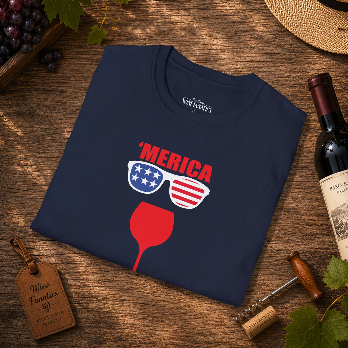 'Merica Crewneck Tee