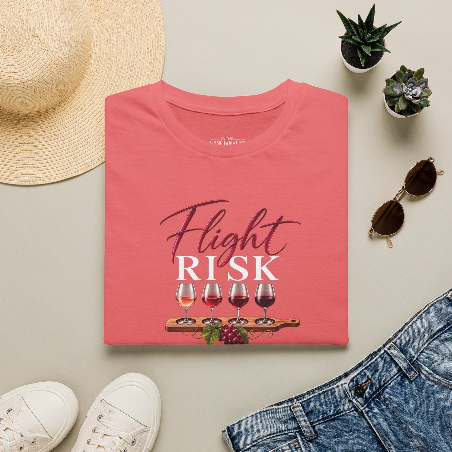 Flight Risk  Crewneck Tee