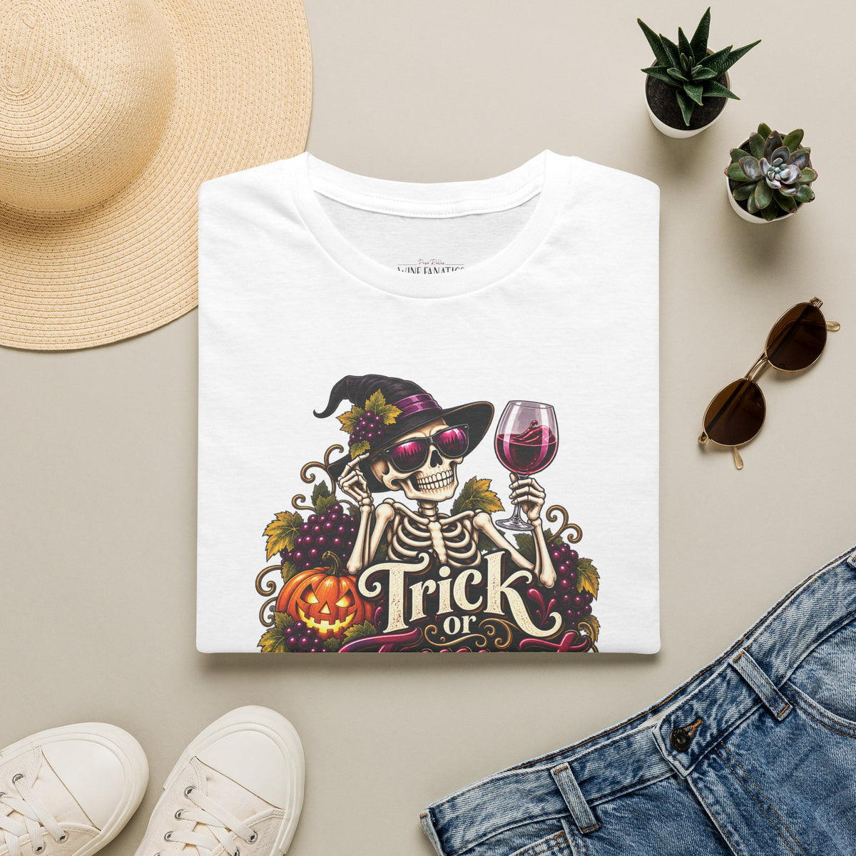 Trick Or Tannat Crewneck T-Shirt