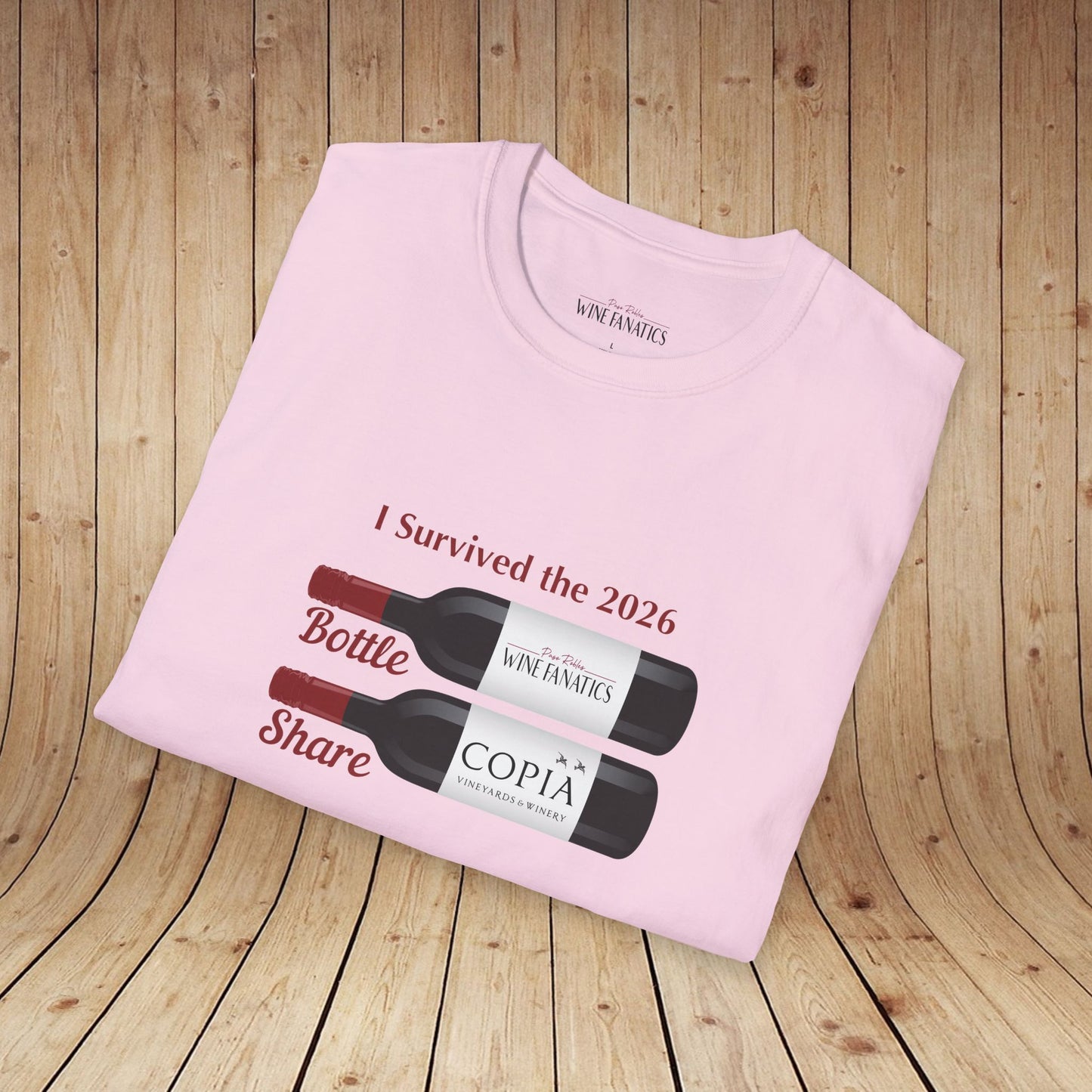 PRWF 2026 Bottle Share Unisex Softstyle T-Shirt