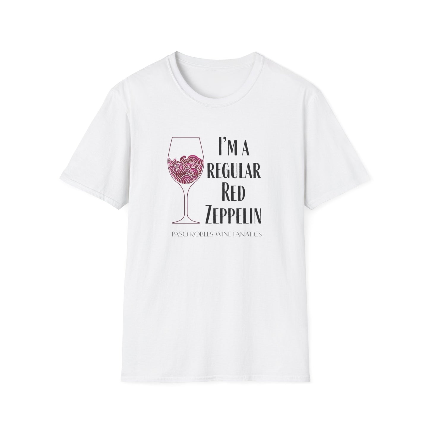 I'm A Regular Red Zeppelin Unisex Softstyle T-Shirt