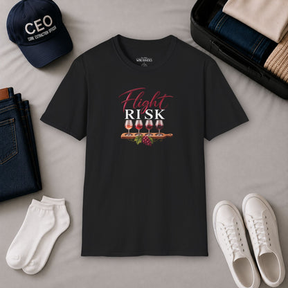 Flight Risk  Crewneck Tee