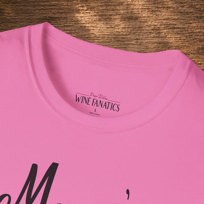 Mom's Reason To Wine Personalized Crew Neck Tee