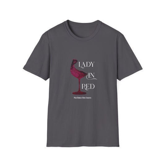 Lady In Red Unisex Softstyle T-Shirt
