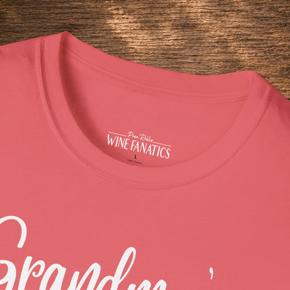 Grandma's Reason To Wine Personalized Crew Neck T-Shirt
