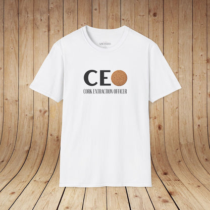 CEO Cork Extraction Officer Unisex Softstyle T-Shirt