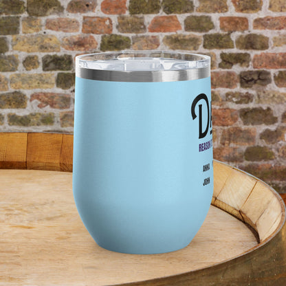 Dad's Reason To Wine Personalized Wine Tumbler